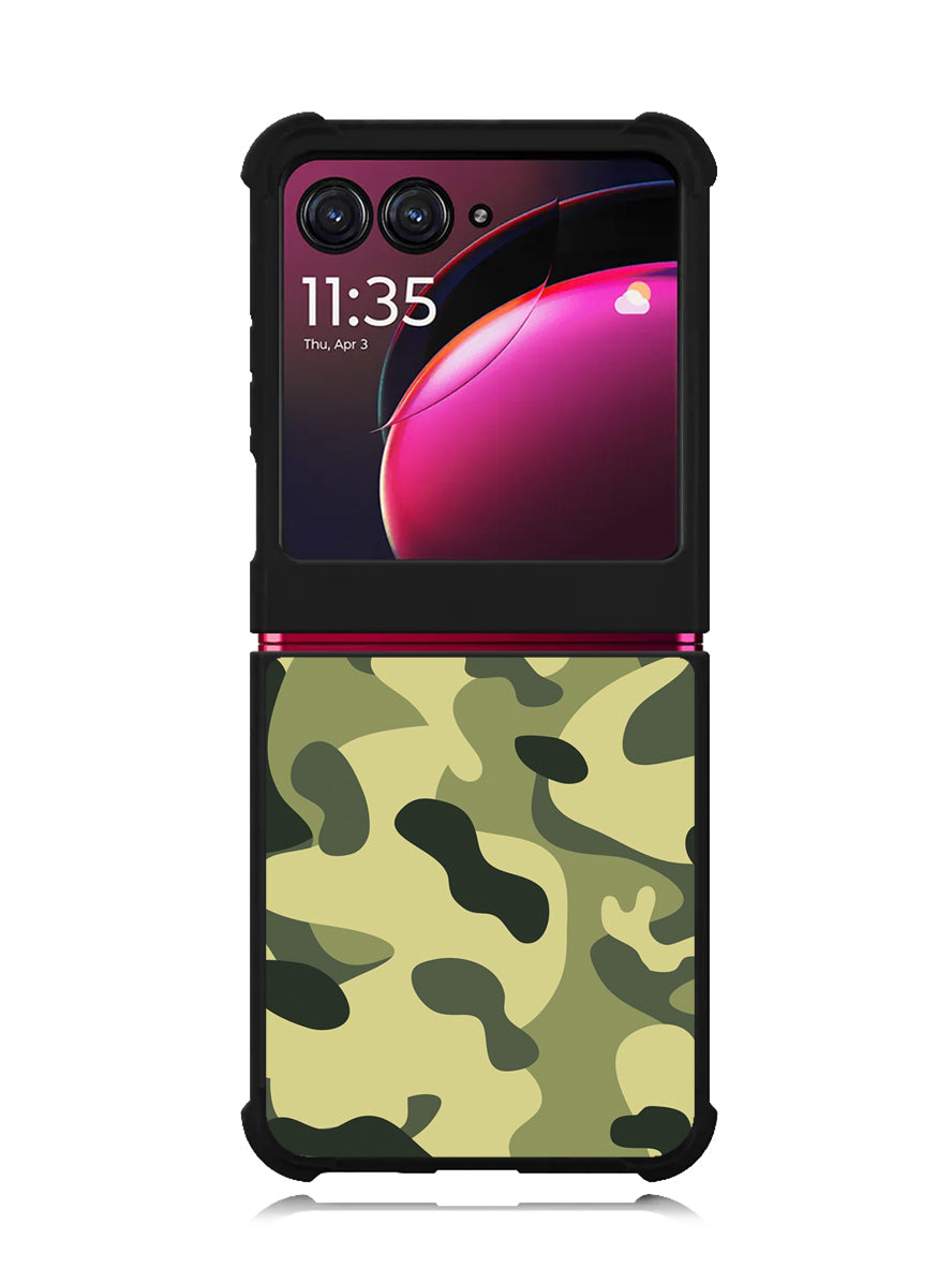 Army Camouflage Motorola Moto Razr Plus 2023 , Moto Razr+ 2023 Case OV0135