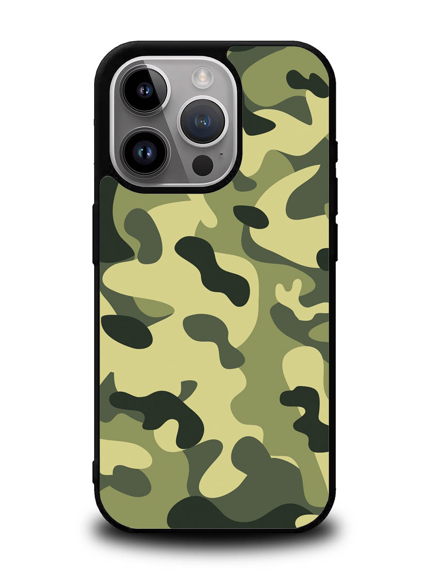 Army Camouflage iPhone 16 Pro Max Case QC0135