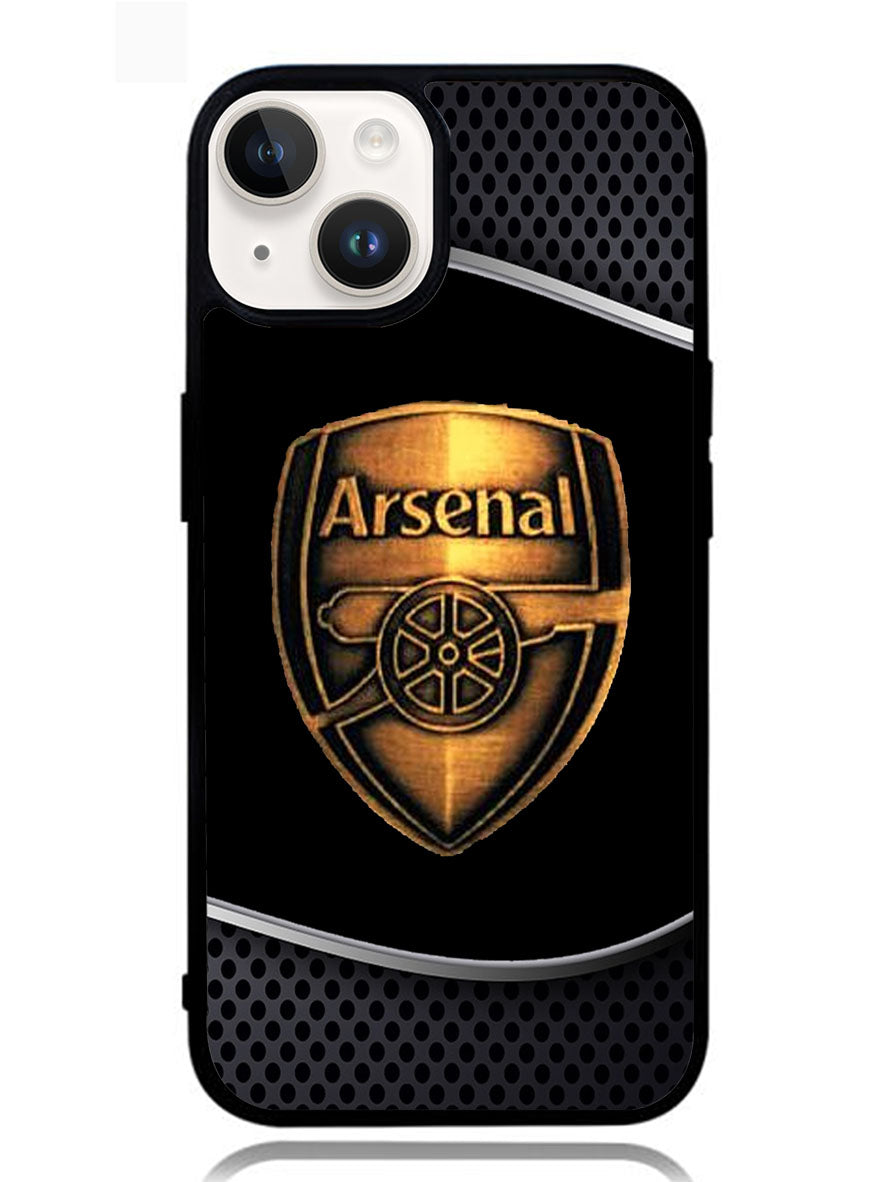 Arsenal Logo Gold Google iPhone 14 Plus Case OV0136