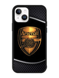Arsenal Logo Gold iPhone 15 Plus Case OV0136