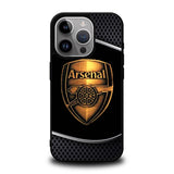 Arsenal Logo Gold iPhone 15 Pro Case OV0136