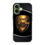 Arsenal Logo Gold 2nd iPhone 17 Case