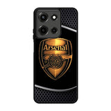 Arsenal Logo Gold 2nd Motorola Moto G 5G 2025 Case OV3842