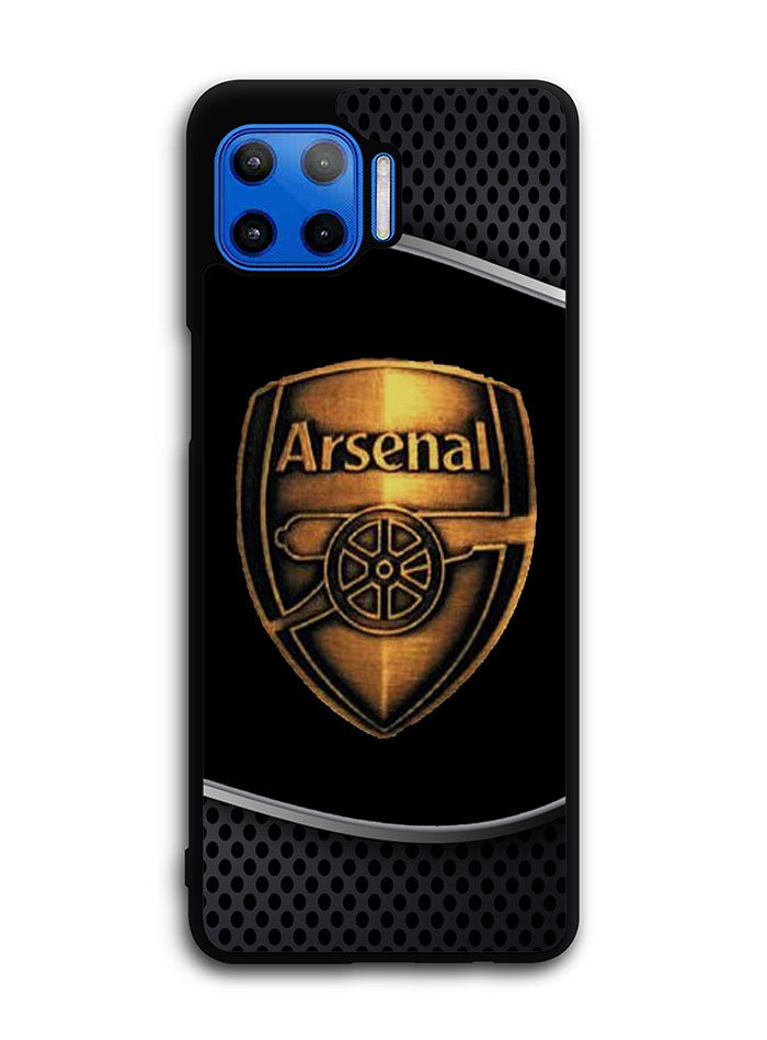 Arsenal Logo Gold 2nd Motorola Moto One 5G Case , Moto One 5G UW Case , Moto G 5G Plus Case
