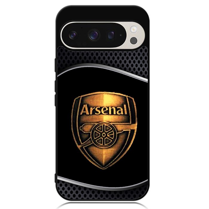 Arsenal Logo Gold 2nd Google Pixel 9 | Pixel 9 Pro Case