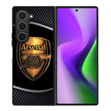 Arsenal Logo Gold 2nd Samsung Galaxy Z Fold 6 Case