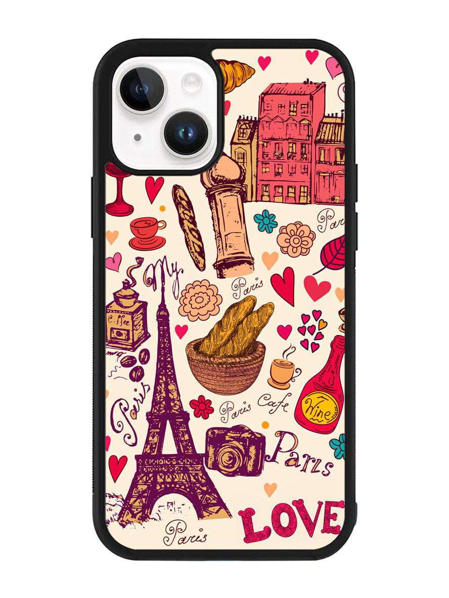 Beautiful Paris iPhone 15 Case OV0137