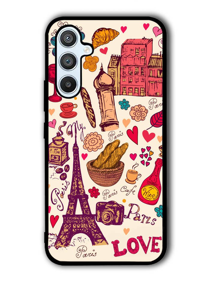 Beautiful Paris Samsung Galaxy A54 5G Case OV0137