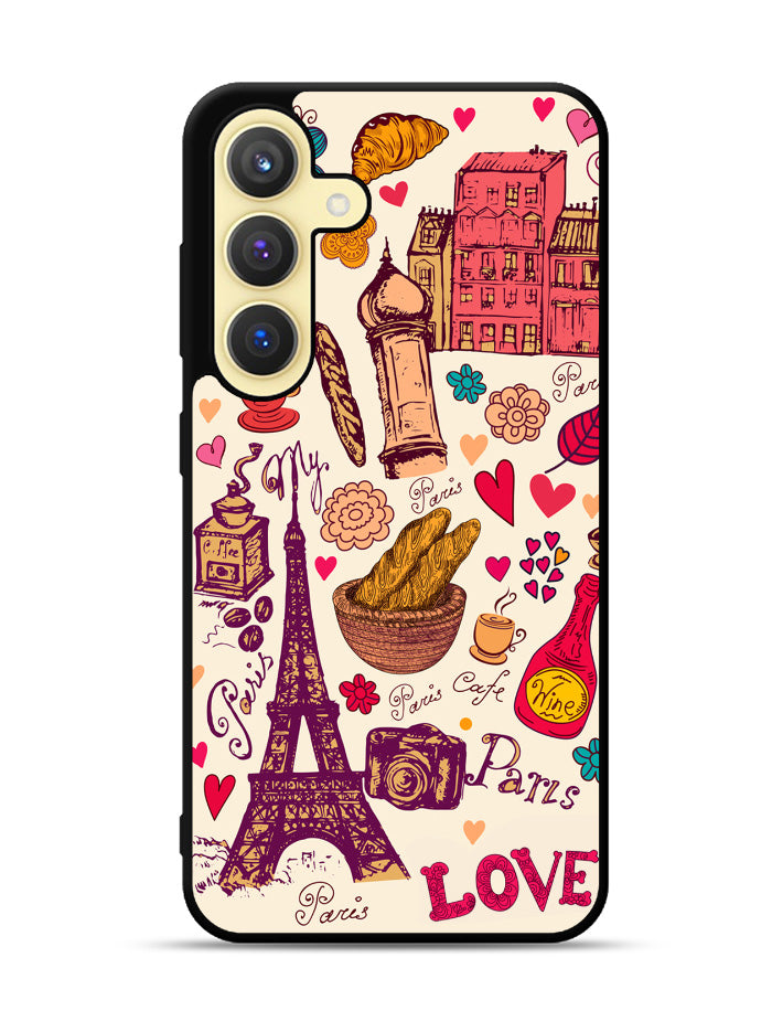 Beautiful Paris Samsung Galaxy S25 Plus 5G , Samsung Galaxy S25+ 5G Case OV0137