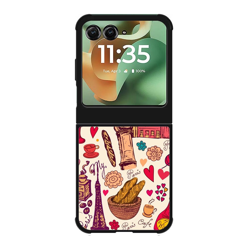 Beautiful Paris Motorola Moto RAZR 2025 Case OV0137