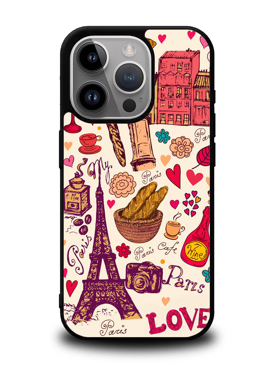 Beautiful Paris iPhone 16 Pro Max Case OV0137