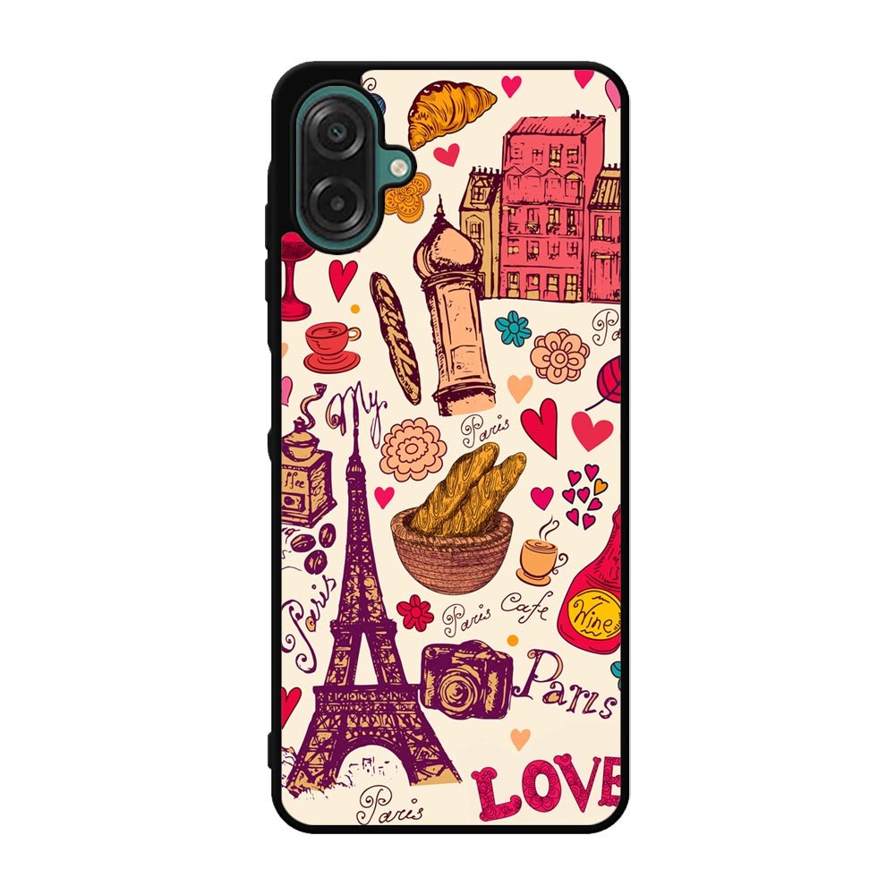 Beautiful Paris Samsung Galaxy A07 Case OV0137
