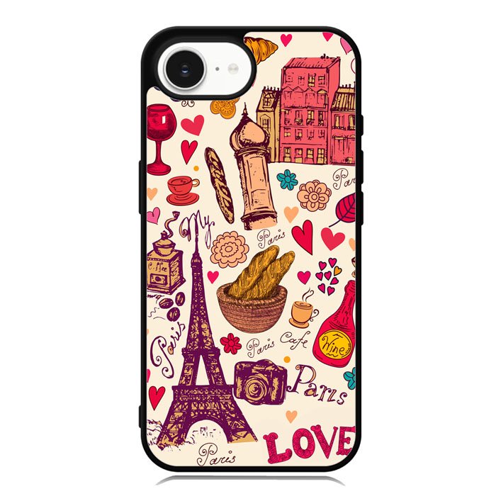 Beautiful Paris iPhone 16e Case OV0137
