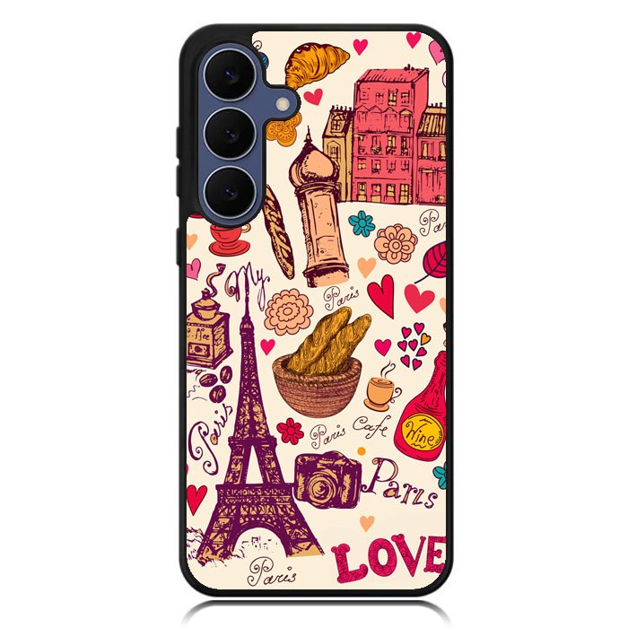 Beautiful Paris Samsung Galaxy S25 FE Case OV0137
