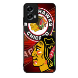 Chicago Blackhawks Logo Motorola Moto G Play 2024 Case OV0154