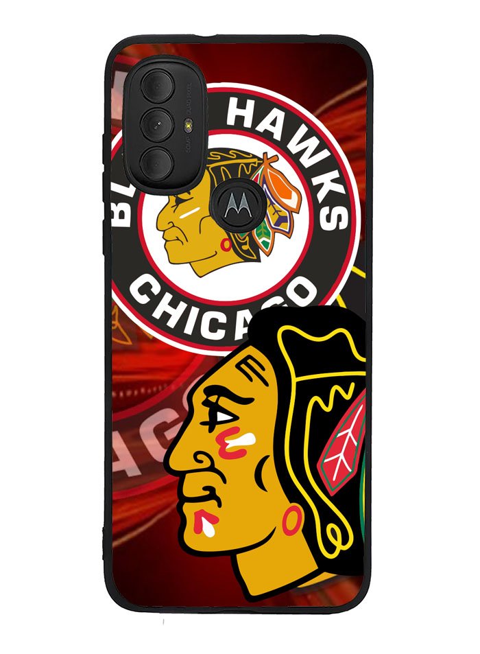 Chicago Blackhawks Logo Motorola Moto G Pure 2021 , Moto G Power 2022 Case OV0154