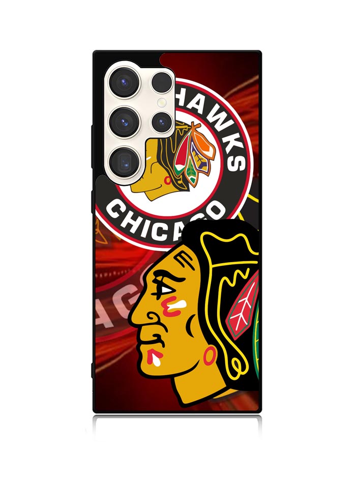 Chicago Blackhawks Logo Samsung Galaxy S25 Ultra 5G Case QC0154
