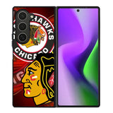 Chicago Blackhawks Logo Samsung Galaxy Z Fold 6 5G 2024 Case OV0154