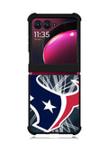 Houston Texans NFL American Football Team Motorola Moto Razr Plus 2023 , Moto Razr+ 2023 Case OV0156