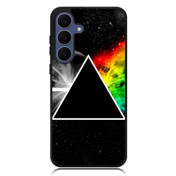 Pink Floyd Prism Rainbows Dark Side Of TheMoon Samsung Galaxy S25 FE Case OV0157
