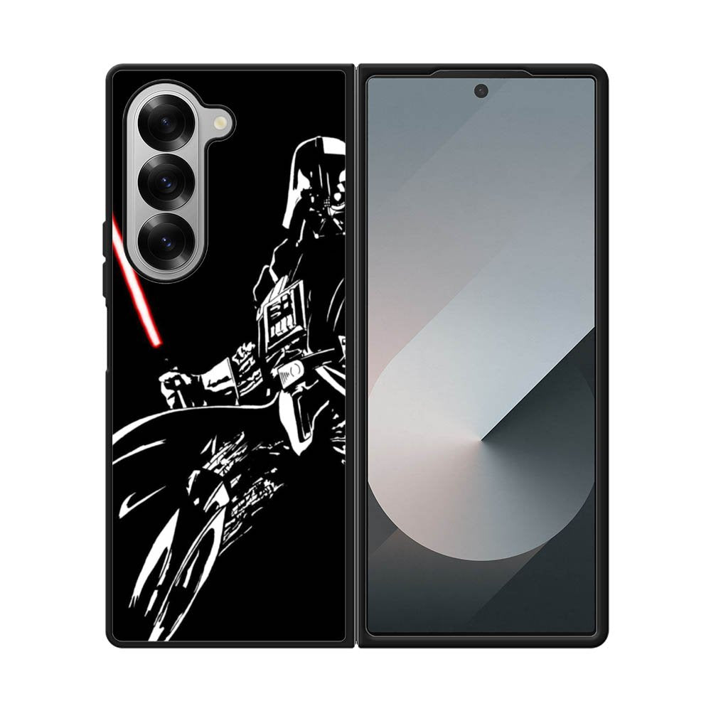 Star Wars Darth Vader Typograph Samsung Galaxy Z Fold 7 5G Case QC0158