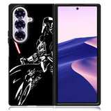 Star Wars Darth Vader Typograph Samsung Galaxy Z Fold 7 Case OV0158