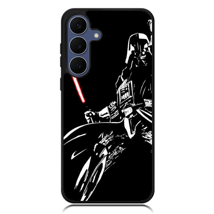 Star Wars Darth Vader Typograph Samsung Galaxy S25 FE Case OV0158