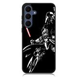 Star Wars Darth Vader Typograph Samsung Galaxy S25 FE Case OV0158