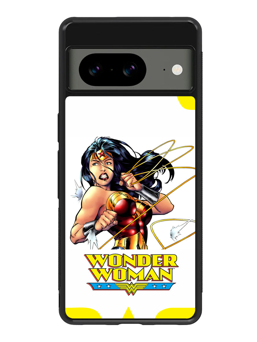 Wonder Woman in Action Google Pixel 8A Case QC0162
