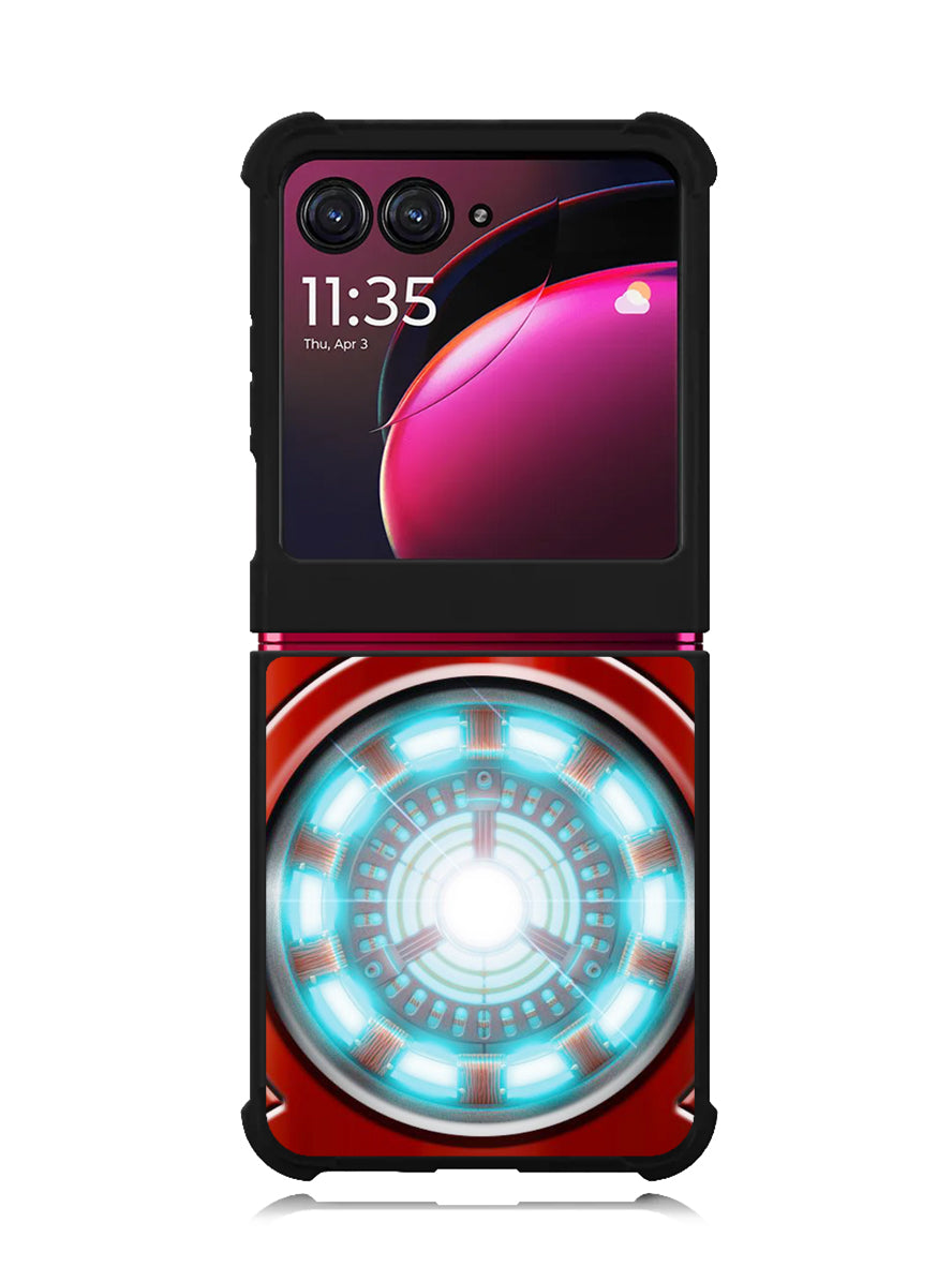 Hearth of Ironman Motorola Moto Razr Plus 2023 , Moto Razr+ 2023 Case OV0163