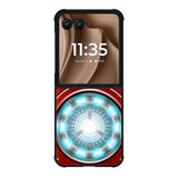 Hearth of Ironman Motorola Moto RAZR Plus 2025 Case OV0163