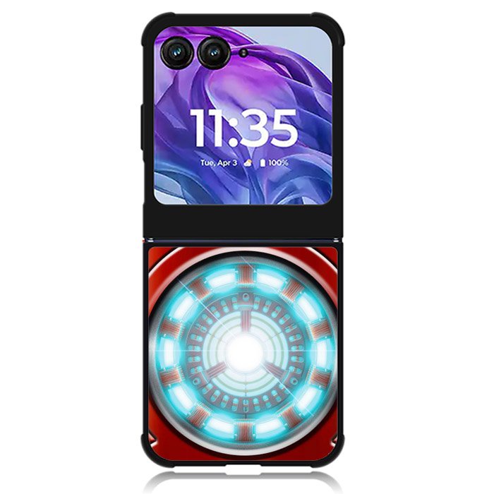 Hearth of Ironman Motorola Moto Razr Plus 2024 , Moto Razr+ 2024 Case OV0163