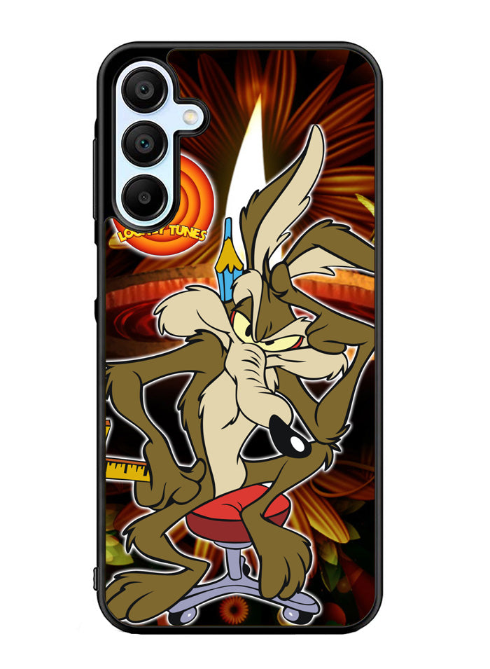 Wile E Coyote Falling Off Cliff Looney Tunes Samsung Galaxy A35 5G Case OV0172