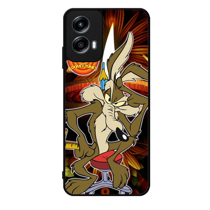 Wile E Coyote Falling Off Cliff Looney Tunes Motorola Moto G Play 2024 Case OV0172