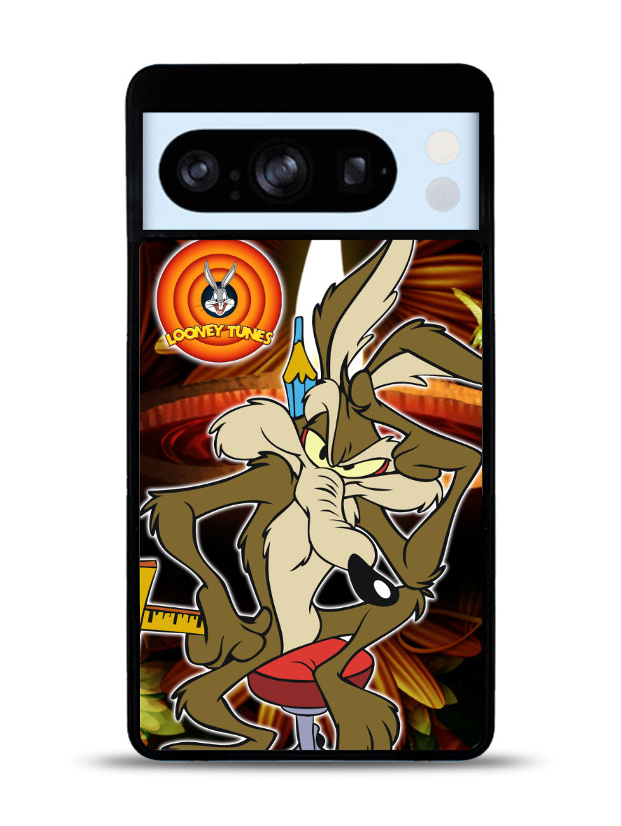 Wile E Coyote Falling Off Cliff Looney Tunes Google Pixel 8 Pro Case QC0172
