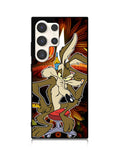 Wile E Coyote Falling Off Cliff Looney Tunes Samsung Galaxy S25 Ultra 5G Case QC0172