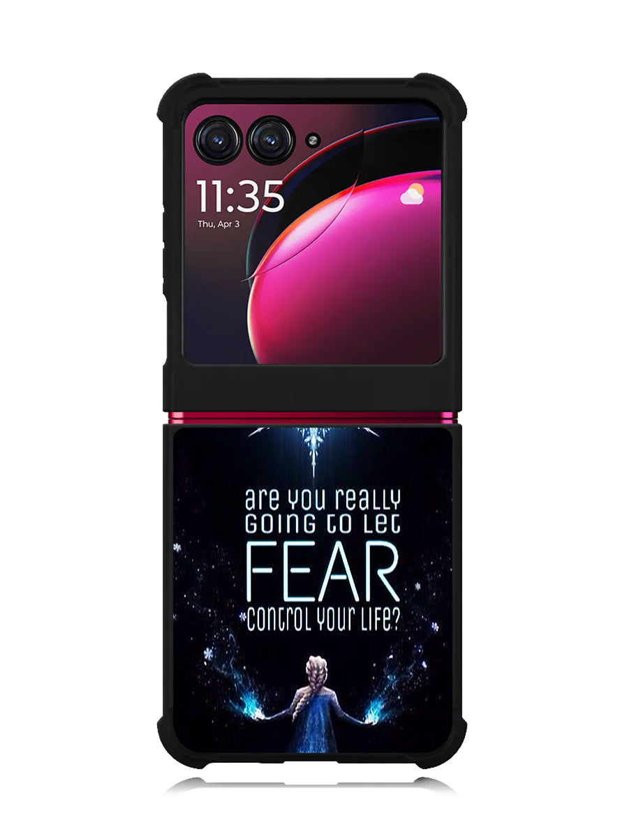 Disney Frozen Elsa fear Motorola Moto Razr Plus 2023 , Moto Razr+ 2023 Case OV0177