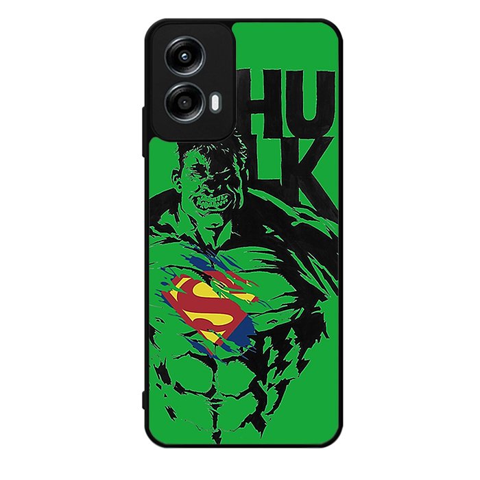 Hulk and Superman Motorola Moto G Play 2024 Case OV0190