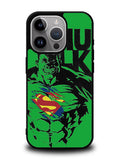 Hulk and Superman iPhone 16 Pro Max Case QC0190