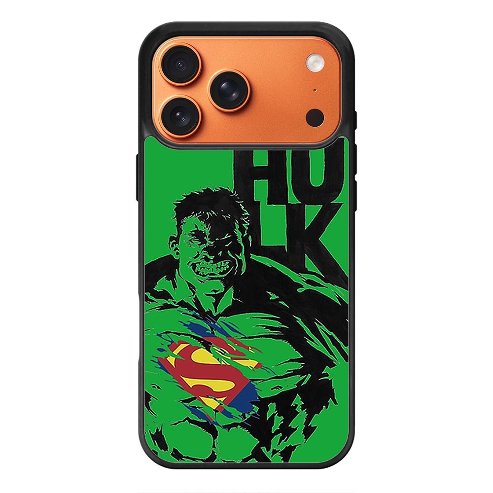 Hulk and Superman iPhone 17 Pro Max Case QC0190