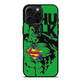 Hulk and Superman iPhone 16 Pro Max Case OV0190