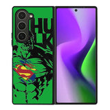 Hulk and Superman Samsung Galaxy Z Fold 6 5G 2024 Case OV0190
