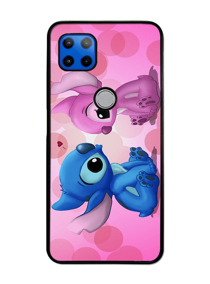 Stitch Pink And Blue 1st Motorola Moto G 5G Case , Moto One 5G Ace Case