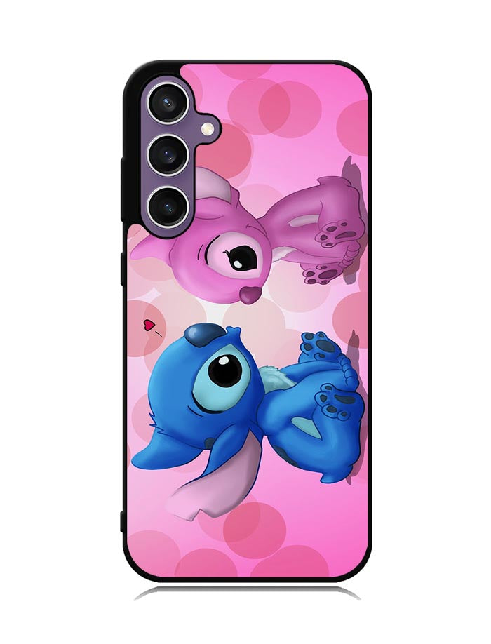 Stitch Pink And Blue 1st Samsung Galaxy S23 FE 5G Case