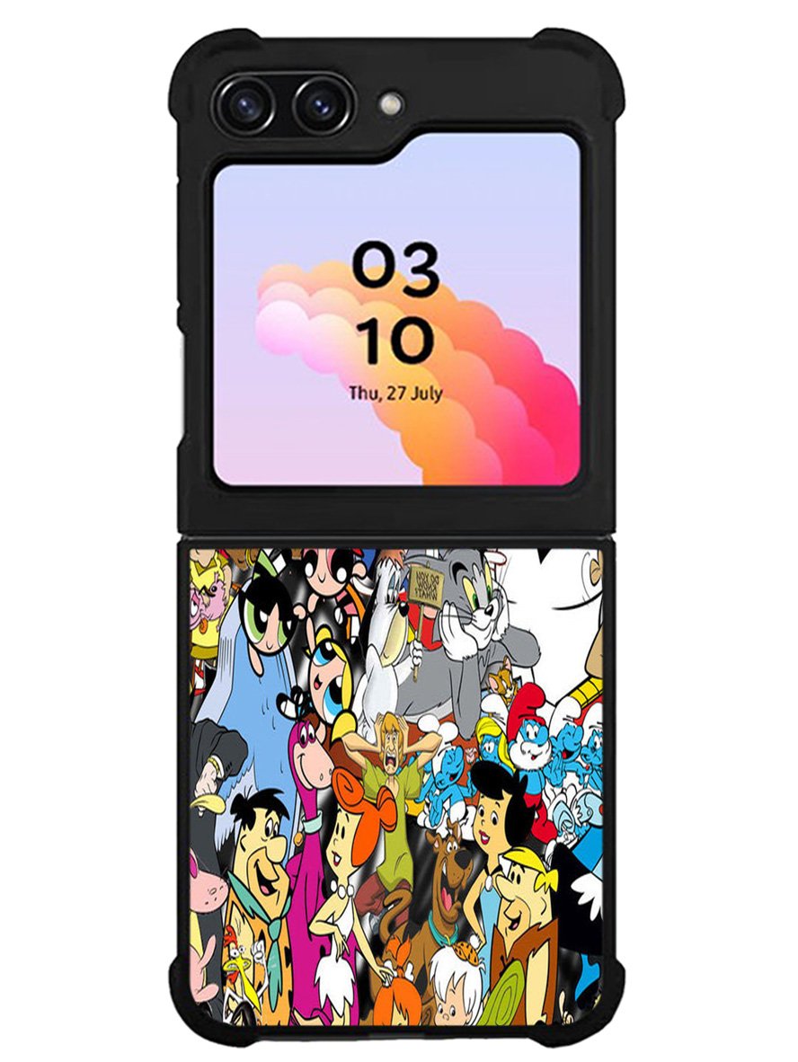 90S Cartoon Characters 2 Samsung Galaxy Z Flip 5 5G 2023 Case OV0208