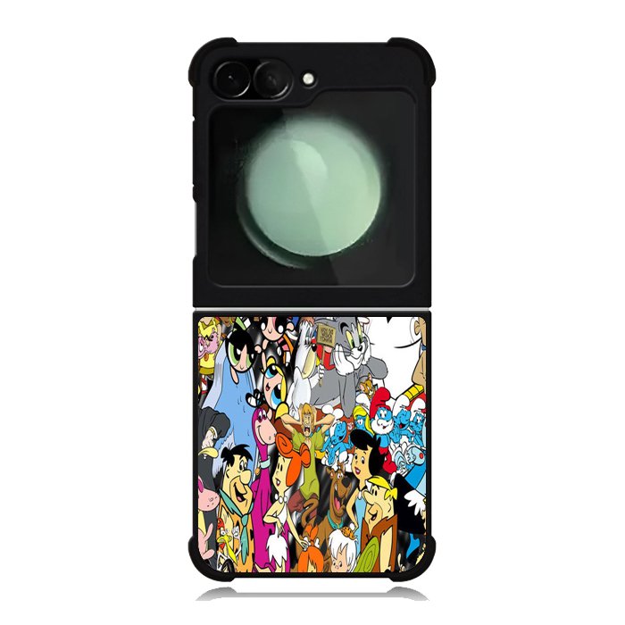 90S Cartoon Characters 2 Samsung Galaxy Z Flip 6 5G 2024 Case OV0208