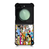 90S Cartoon Characters 2 Samsung Galaxy Z Flip 6 5G 2024 Case OV0208
