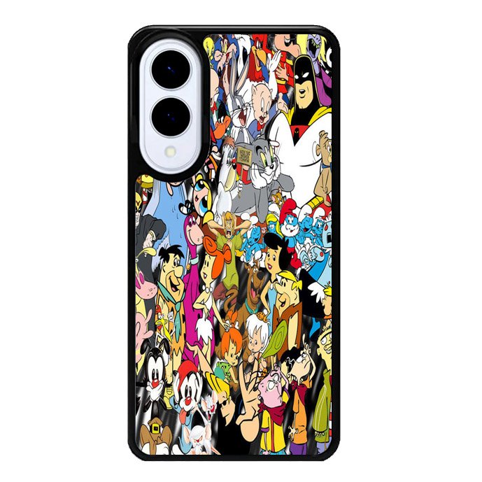 90S Cartoon Characters 2 Samsung Galaxy S25 Edge 5G Case OV0208