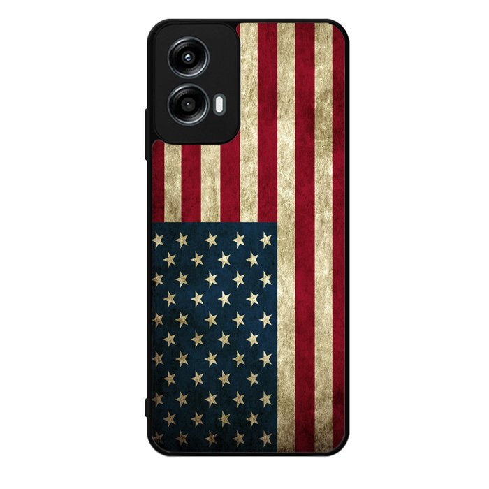 American Flag Motorola Moto G Play 2024 Case OV0211
