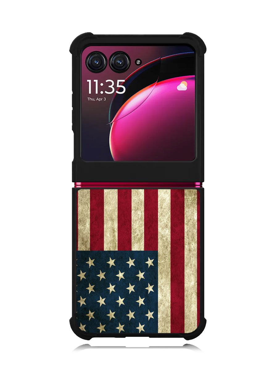 American Flag Motorola Moto Razr Plus 2023 , Moto Razr+ 2023 Case OV0211
